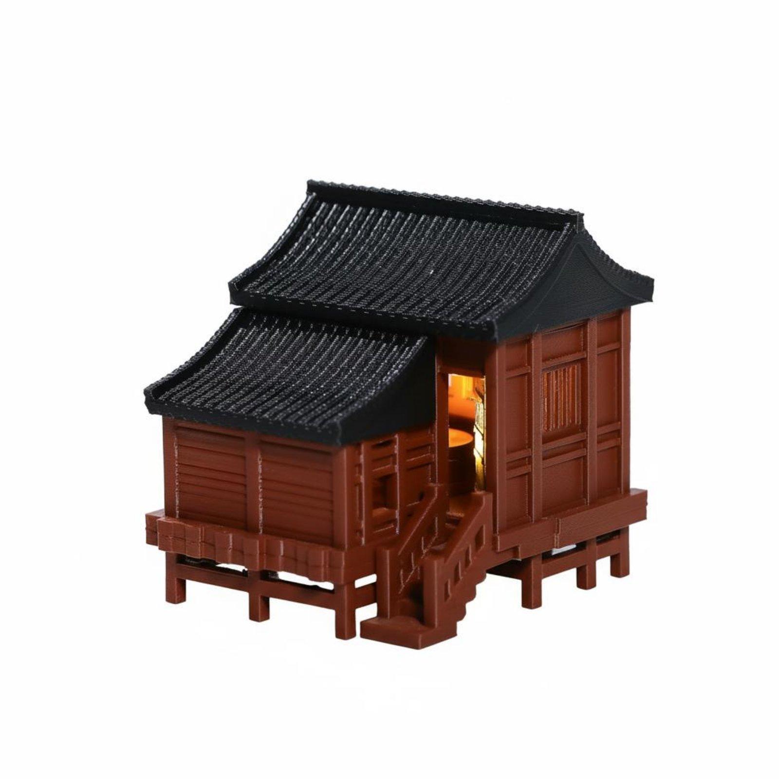 Aquarium Light - Micro Landscape House Ancient Architecture LED