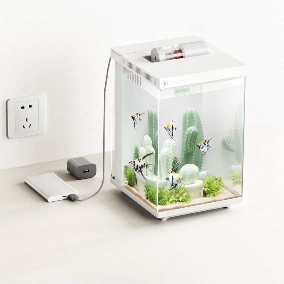 Mijia Smart Desktop Aquarium 1 - Xiaomi Aquarium Fish Tank review and price