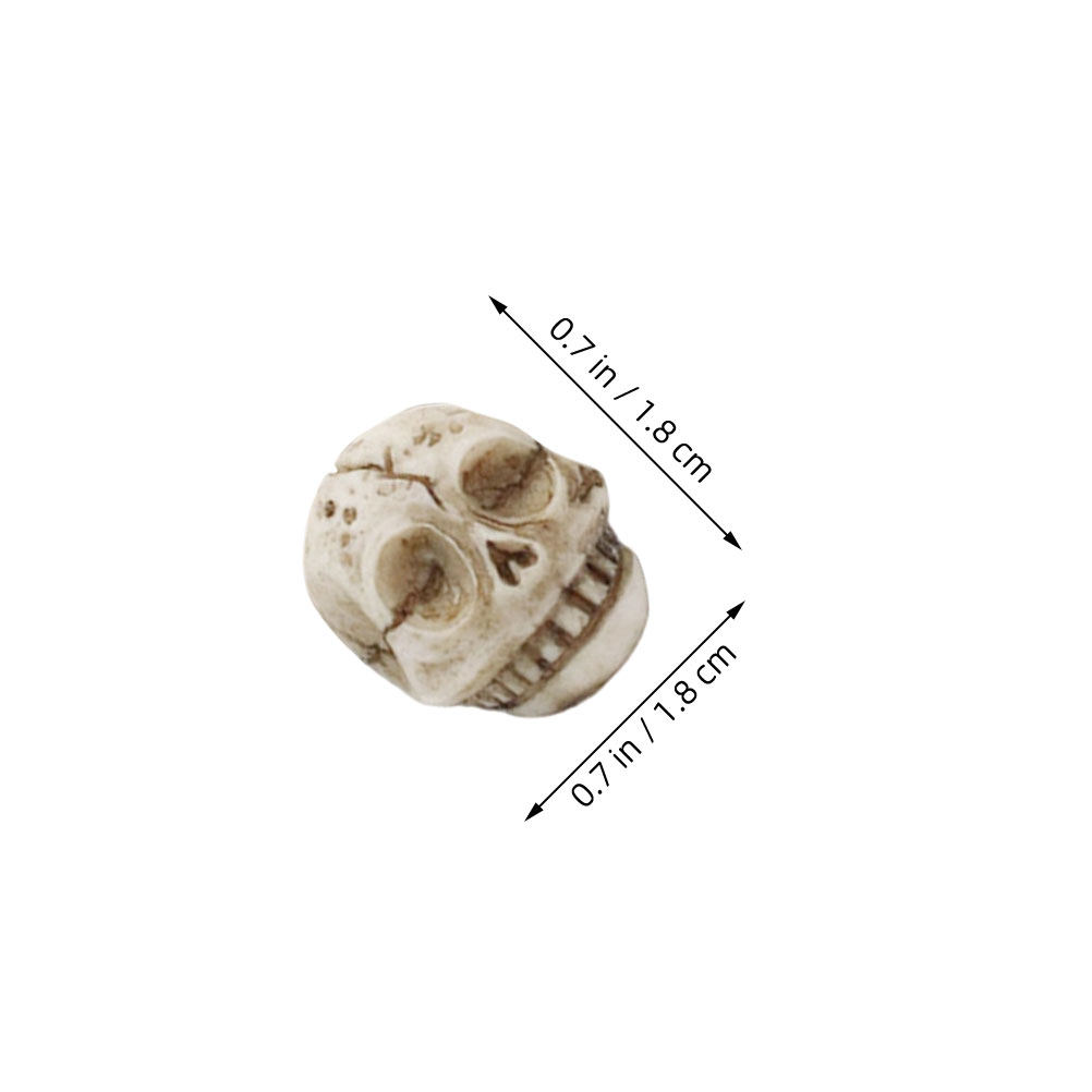 20Pcs Resin Smiling Skull Deco - Aquarium Decor review and price