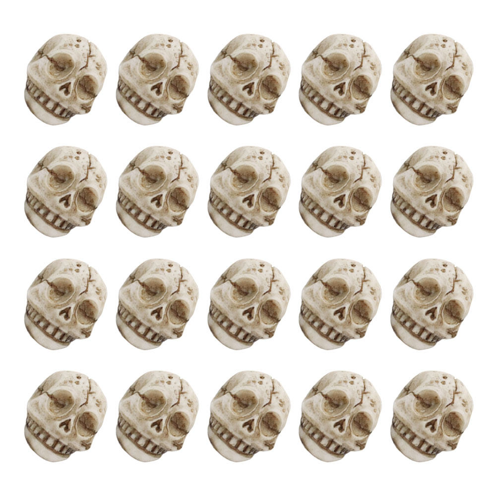 20Pcs Resin Smiling Skull Deco - Aquarium Decor review and price