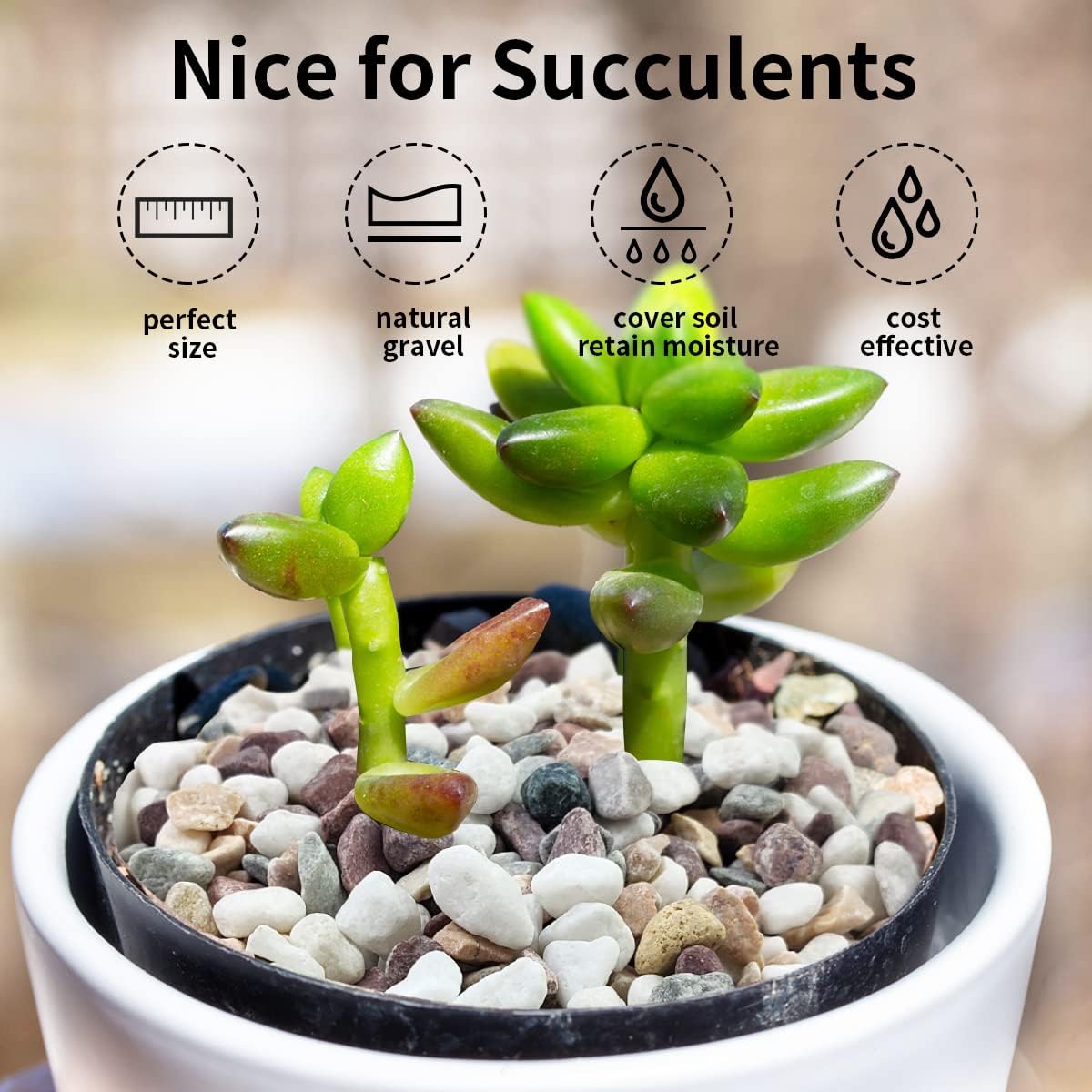 Mixed Color Gravel Stones Deco - Fish Tank Gravel review and price