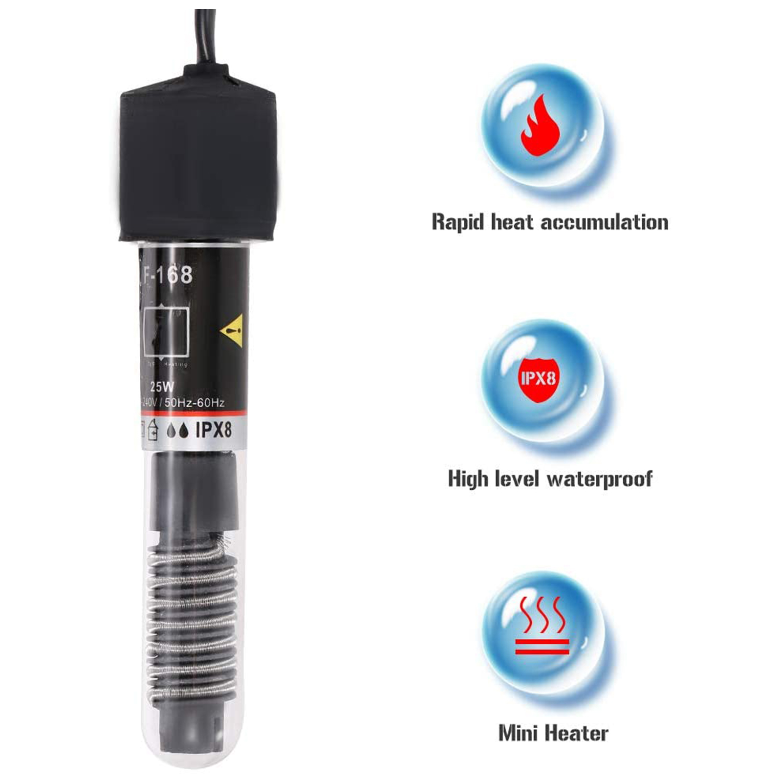 Mini Aquarium Heater Submersib - Fish Tank Heater review and price
