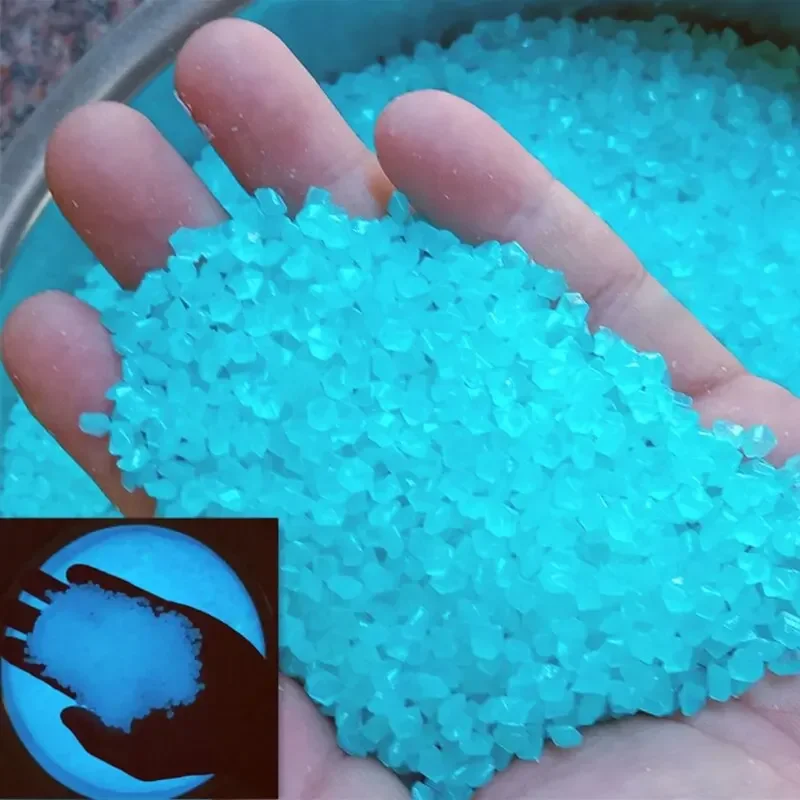 1000pcs 3-5mm Luminous Sand Gl - Fish Tank Gravel review and price