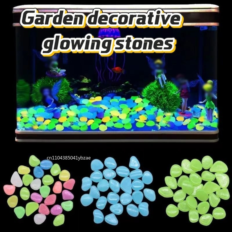 100-1000 Pcs Luminous Rock, St - Fish Tank Gravel review and price