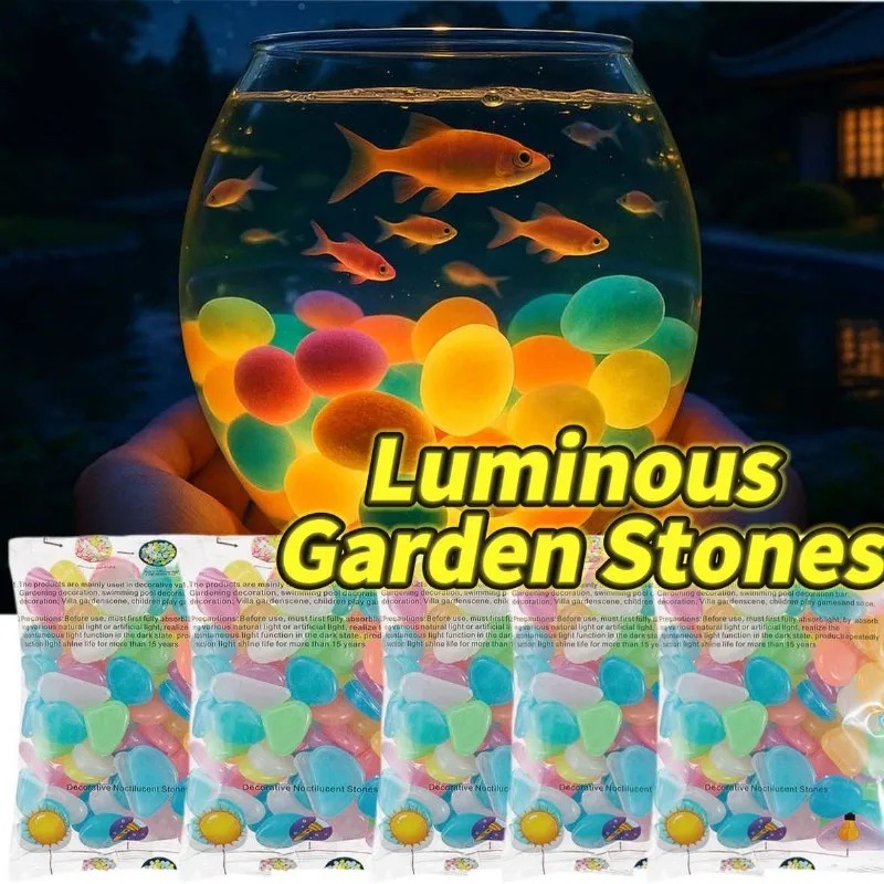 100-1000 Pcs Luminous Rock, St - Fish Tank Gravel review and price