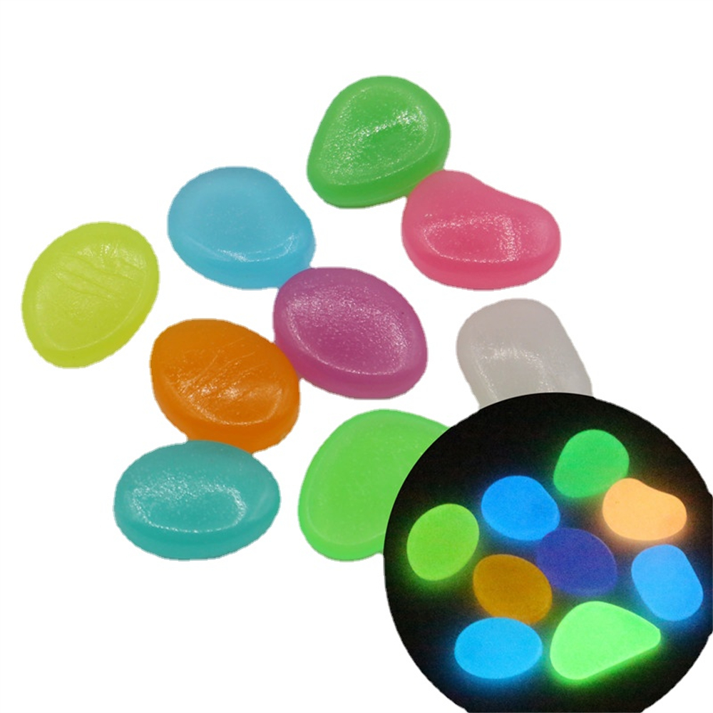 50pcs Luminous Stone Fluoresce - Fish Tank Gravel review and price