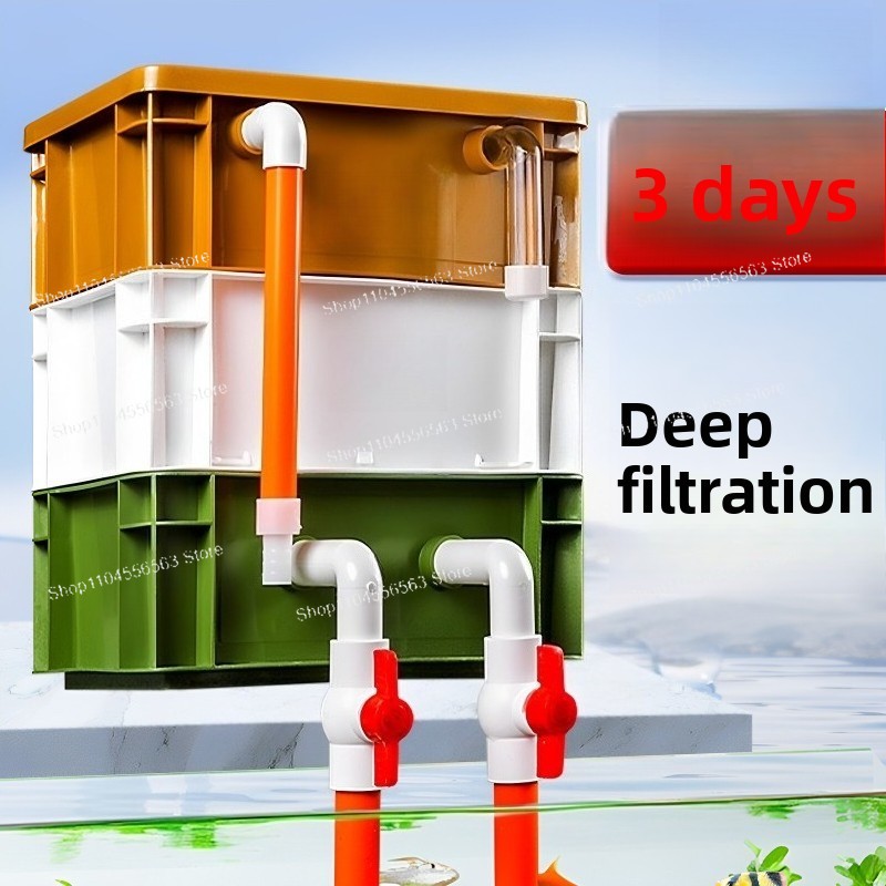 Fish Tank Turnover Box Filter  - Fish Tank Filter review and price