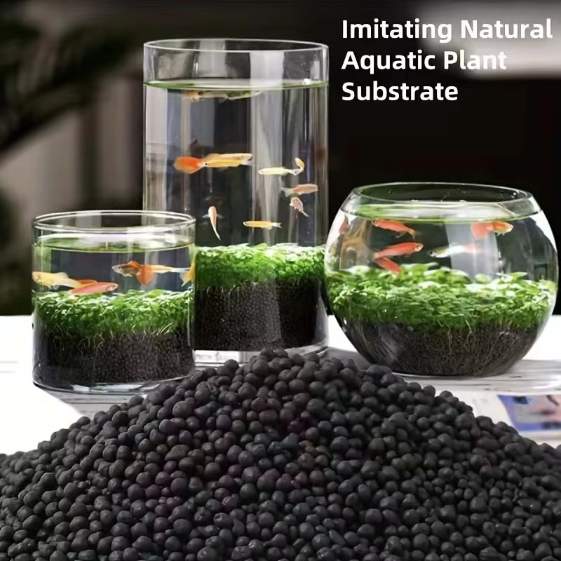 Black Aquarium Substrate Soil  - Fish Tank Gravel review and price