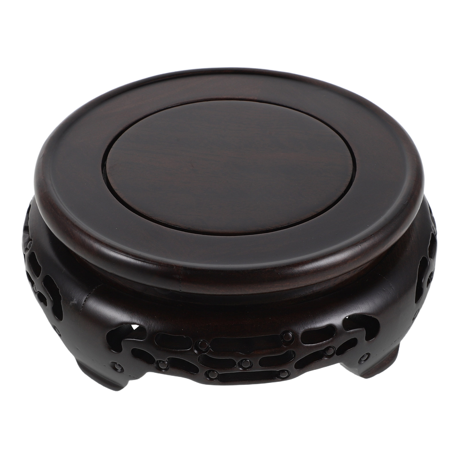 Wooden Vase Display Stand Roun - Aquarium Plants review and price