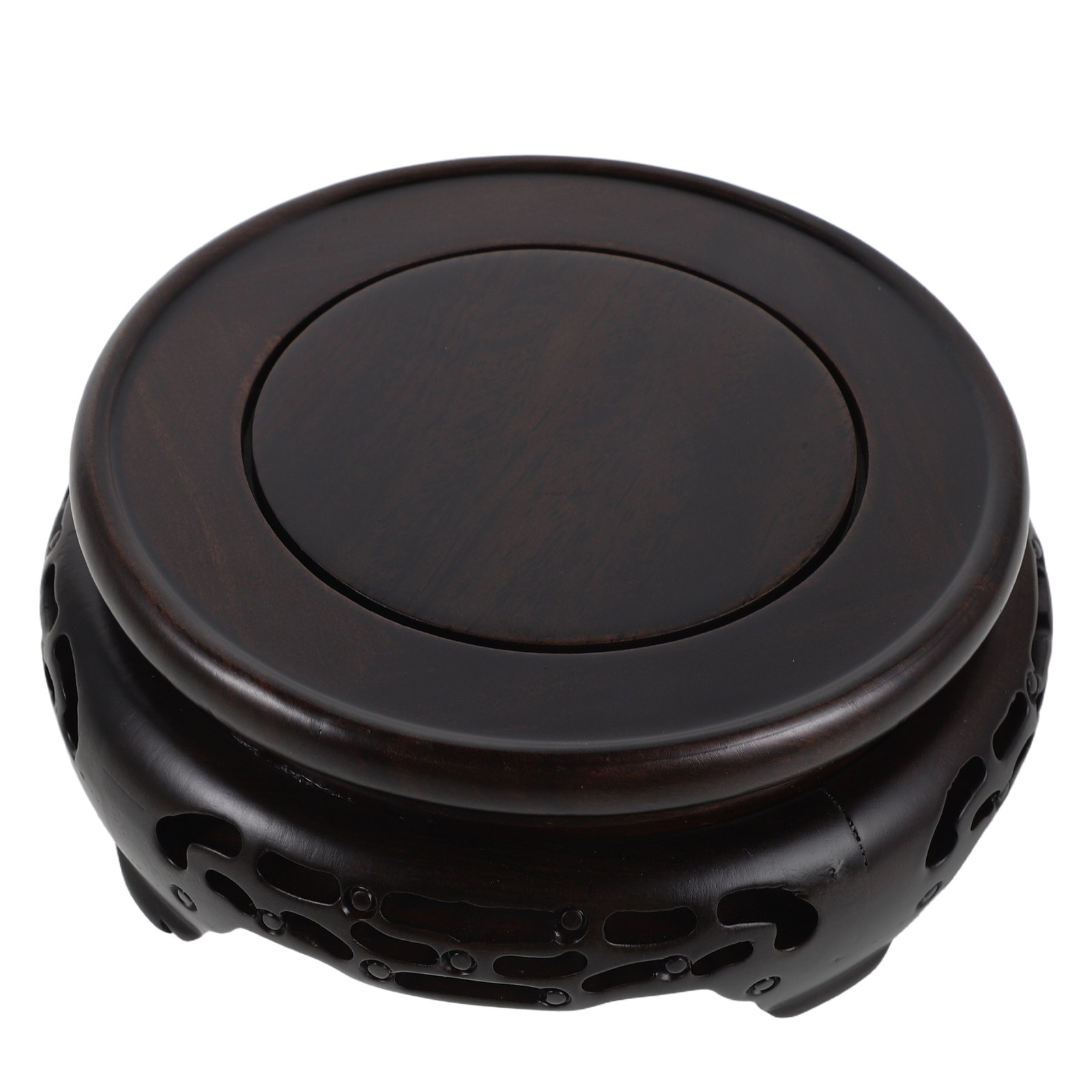 Wooden Vase Display Stand Roun - Aquarium Plants review and price
