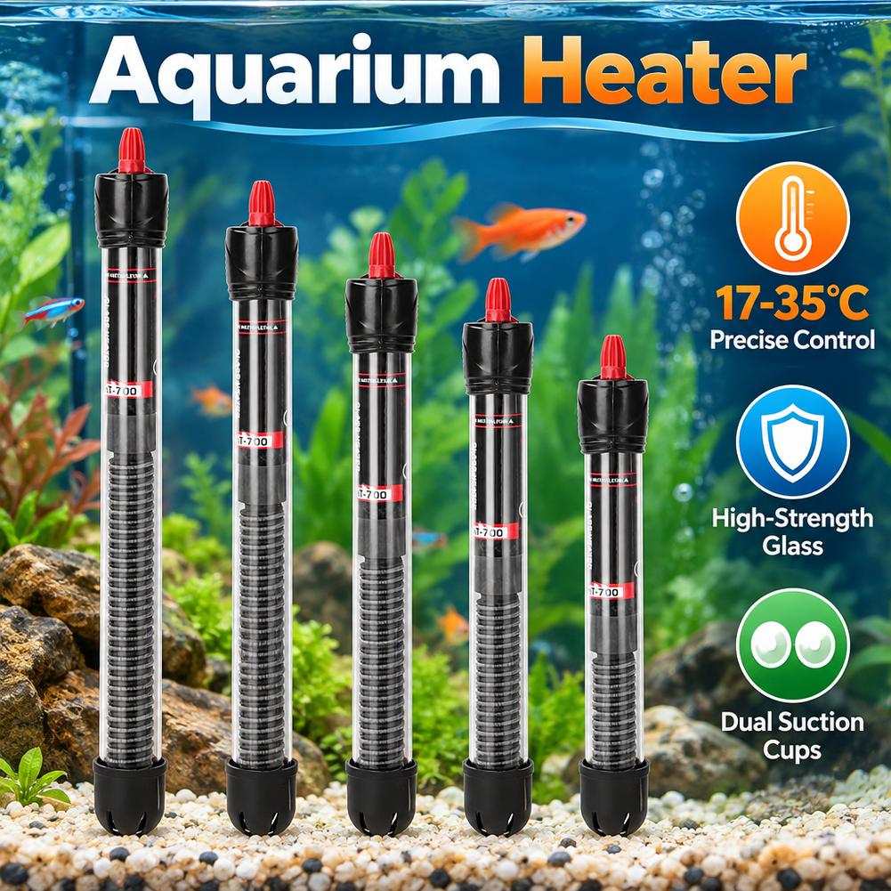 Aquarium Submersible Heater Ad - Fish Tank Heater review and price