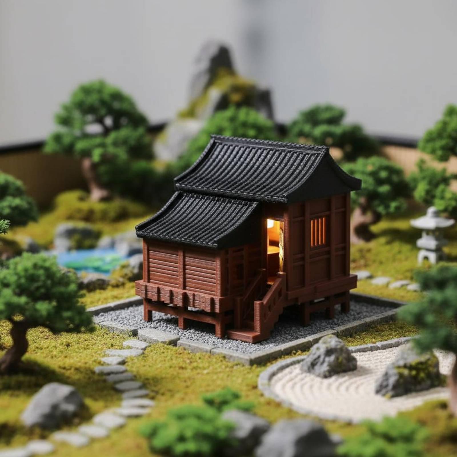 Micro Landscape House Ancient  - Aquarium Light review and price